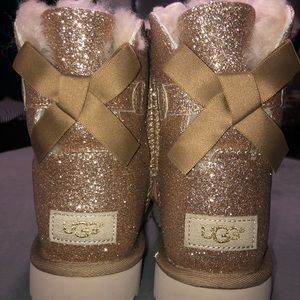 Brand new gold Ugg boots